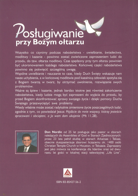 Posługiwanie przy Bozym ołtarzu - Don Nordin - oprawa miękka