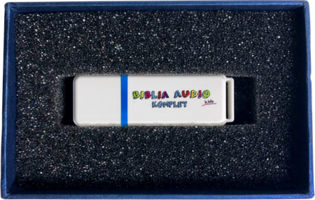 Biblia Audio - Superprodukcja KIDS komplet - PENDRIVE w pudełeczku