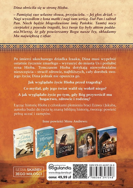 Skarby Jego miłości PAKIET - 2 tomy- Hiob i Ozeasz - Mesu Andrews