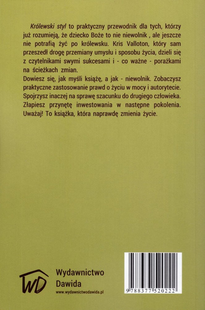 Królewski styl - Kris Vallontton i Bill Johnson - oprawa miękka