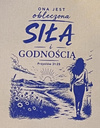 Torba bawełniana naturalna - Ona jest obleczona siła i godnoscią Przysłów 31,25