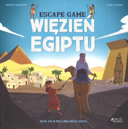 Więzień Egiptu Escape game - książka - gra