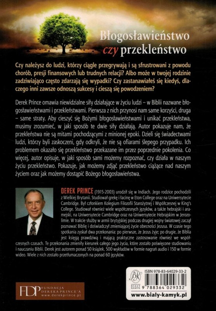 Błogosławieństwo czy przekleństwo wyd. II - Derek Prince - oprawa miękka