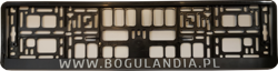 Ramka na tablice rejestracyjną www.bogulandia.pl
