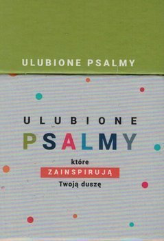 Ulubione psalmy które zainspirują Twoją duszę - Pudełko z wersetami na kartach