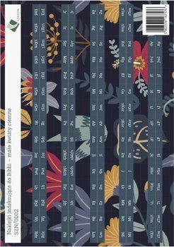 Paginatory duże - kwiaty ciemne 07