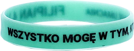 Opaska silikonowa - Wszystko mogę w Tym, który mnie umacnia