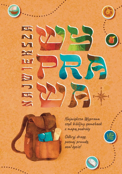 Największa Wyprawa - gamebook z mapą podróży - Rodzinna  gra planszowa