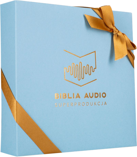 Biblia Audio - Superprodukcja Dla dzieci KIDS - PENDRIVE - wersja prezentowa niebieska