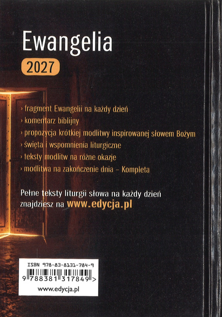 Ewangelia 2027 Droga Prawda i Życie - mały format oprawa twarda