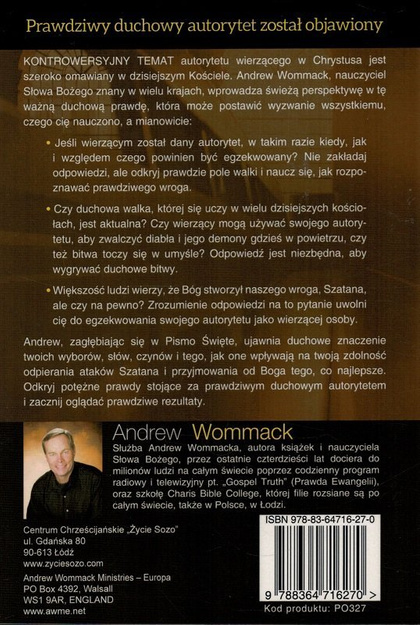 Autorytet wierzącego - Andrew Wommack - oprawa miękka