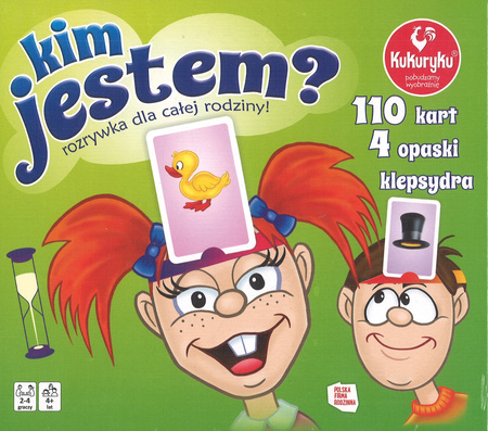 Kim jestem? - Gra planszowa dla całej rodziny