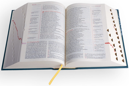 Biblia Edycja Świętego Pawła Biblia Plus - turkus z paginacją - oprawa twarda