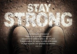 Kartka składana 26 z wersetem Moi kochani przyjaciele