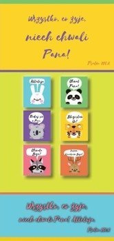 Zakładki magnetyczne - wszystko co żyje - 6 szt.