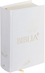 Biblia Edycja Świętego Pawła Biblia Plus - płótno biała z paginacją - oprawa twarda