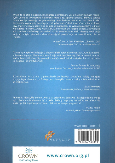 Jedność małżeńska a finanse - Elżbieta Wrotek - oprawa miękka