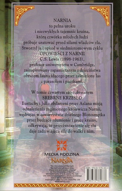 Opowieści z Narnii komplet 7-pak - C.S. Lewis - oprawa miękka