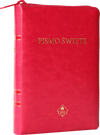 Dzisiejsza Biblia Gdańska DBG II mała zamek fuksjowy