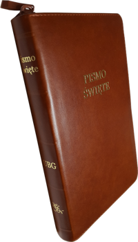 Uwspółcześniona Biblia Gdańska UBG F2 duża skóra zamek złoto duża czcionka findik