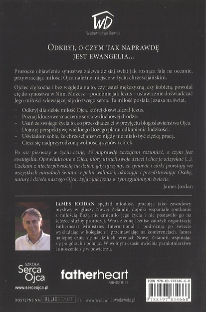 Synostwo Podróż do serca Ojca - M. James Jordan - oprawa miękka