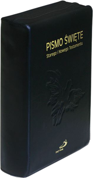 Biblia Edycja Świętego Pawła duża twarda skóra index zamek czarna
