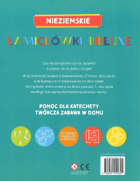 Nieziemskie łamigłówki biblijne - wiek 7+