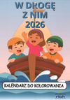 Kalendarz do kolorowania 2026 W drogę z Nim - blok rysunkowy
