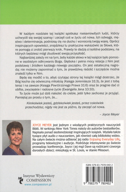 Zawsze możesz zacząć od nowa - Joyce Meyer - oprawa miękka