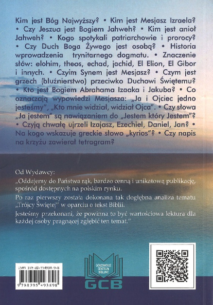 Trójca Święta - Jurek Szymanowski - oprawa miękka