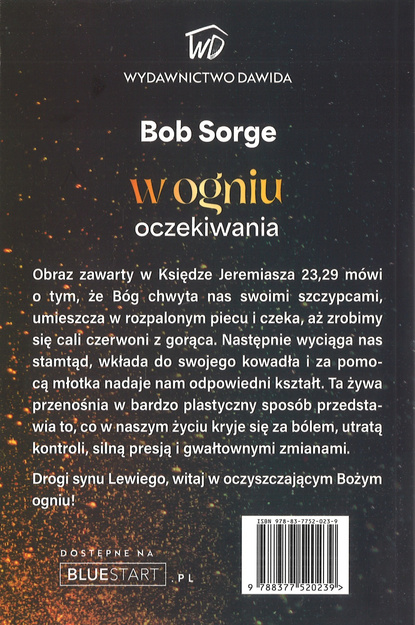 W ogniu oczekiwania - Bob Storge - oprawa miękka