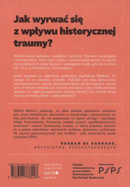 Traumaland - Michał Bilewicz - oprawa miękka