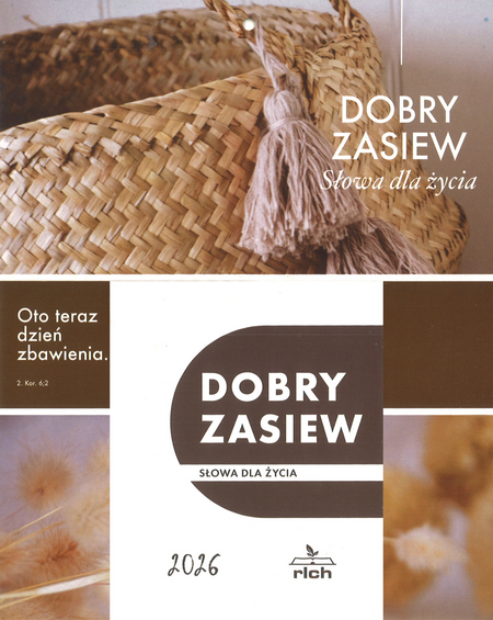 Dobry Zasiew 2026 z rozważaniami - kalendarz zrywany