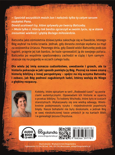 Batszeba Kobieta łaski cz.4 - Francine Rivers - Audiobook CD-MP3