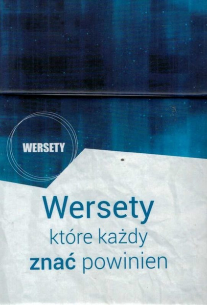 Wersety które każdy znać powinien - pudełko z wersetami na kartach