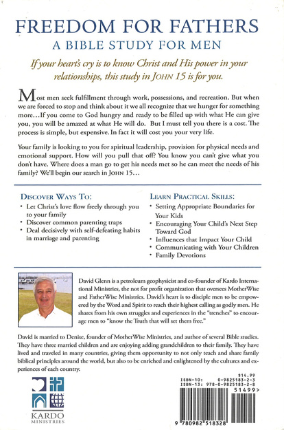 Freedom for Fathers - David Glenn