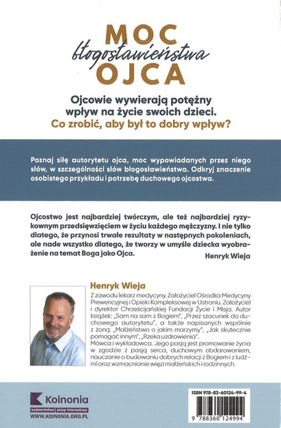 Moc błogosławieństwa ojca  - Henryk Wieja