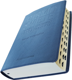 Biblia Tysiąclecia mała eko pielgrzyma index granat