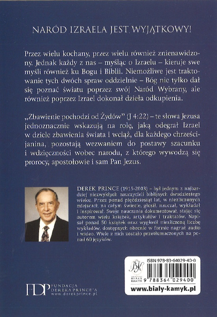 Nasz dług wobec Izraela - Derek Prince - oprawa miękka