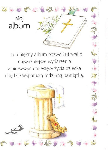 Dla malucha Moja Biblia Mój album Moje modlitwy - Pamiątka Chrztu Świętego