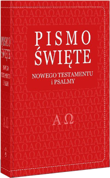Biblia Warszawsko-Praska Nowy Testament i Psalmy mały czerwony