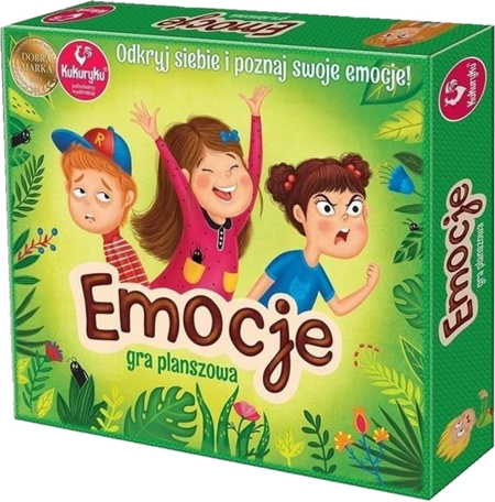 Emocje - Gra planszowa dla całej rodziny - Odkryj siebie i poznaj swoje emocje!