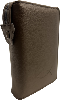 Okładka skórzana na Biblię Tysiąclecia beżowa