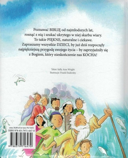 Pierwsza Biblia dla dzieci - Sally Ann Wright - oprawa twarda