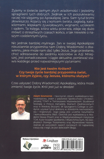 Król powróci - Adam Szumorek - oprawa miękka