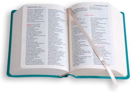 Biblia Tabor flex - Turkusowy