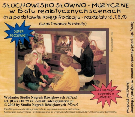 Potop - słuchowisko dla dzieci - Opowieści biblijne 1 - CD*