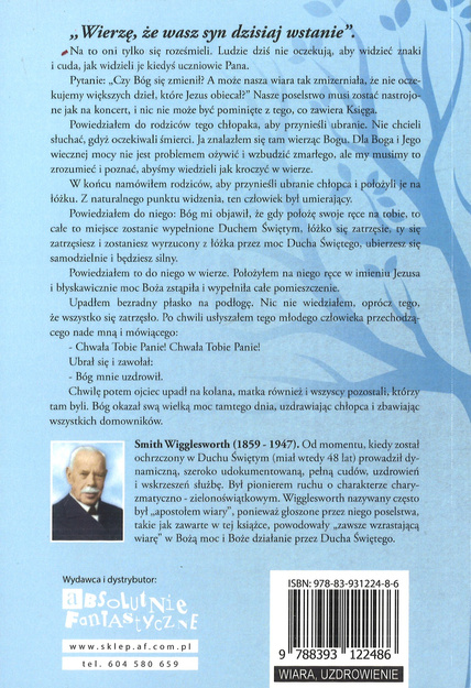 Zawsze wzrastająca wiara - Smith Wigglesworth - oprawa miękka