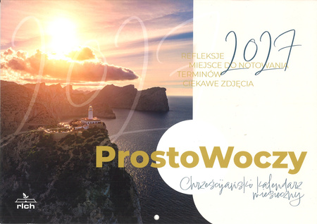 Prosto W oczy 2027 kalendarz chrześcijański dla młodych ludzi - wiszący