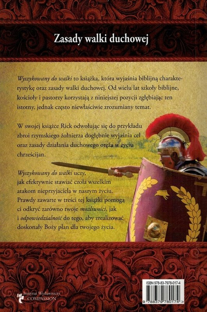 Wyszykowany do walki - Biblijne podejście do walki duchowej i zbroi Bożej - Rick Renne - oprawa miękka